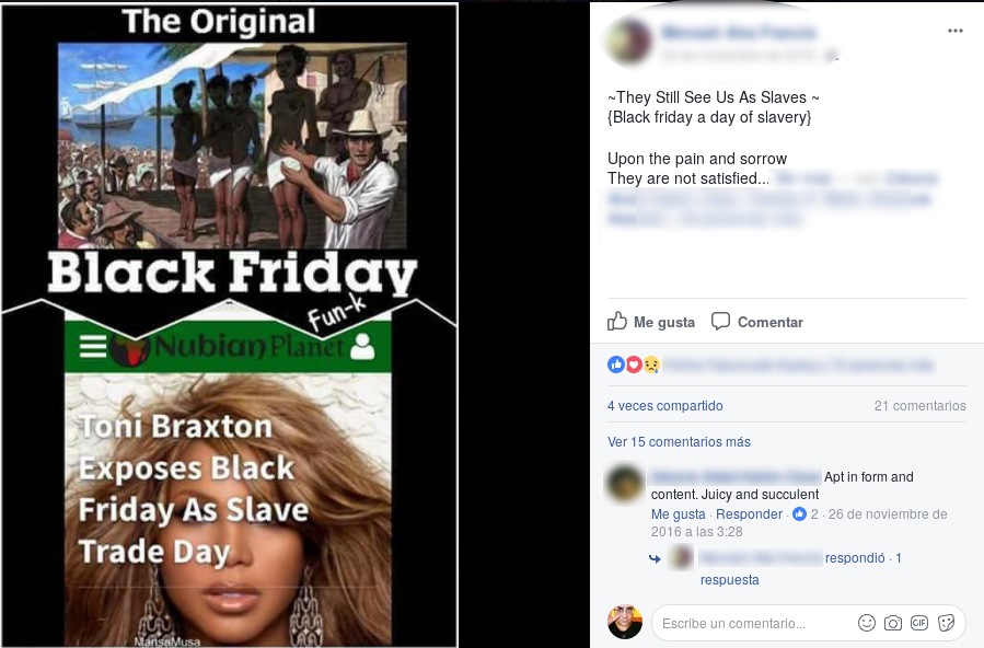 The original black Friday