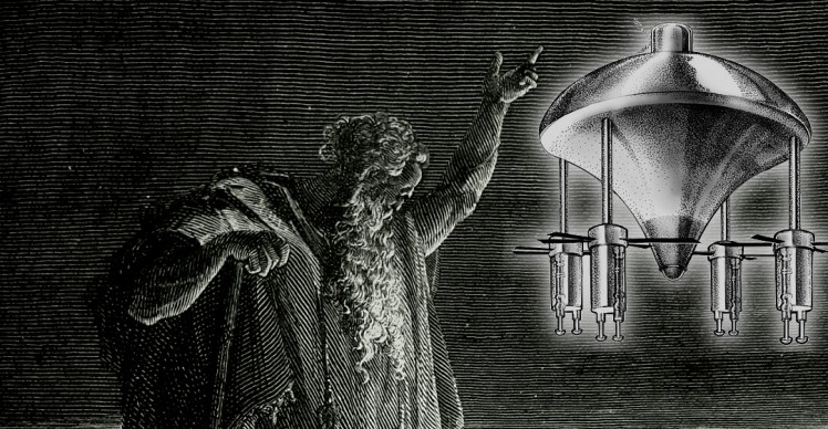 Ezekiel y su visión del ovni