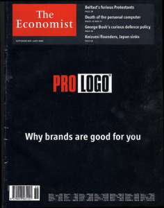 Cubierta de The Economist, Pro Logo