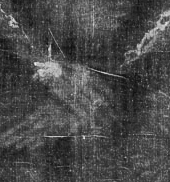 Imagen de las manos cruzadas en el Lienzo de Turín