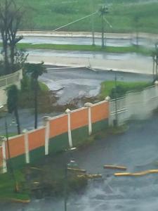 Fotografía de devastación de huracán María.