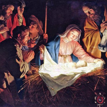 Nacimiento de Jesús - Gerard van Honthorst
