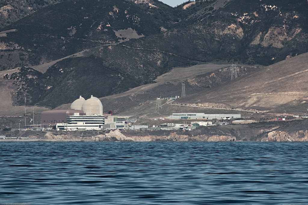 Imagen de la planta nuclear del Cañón Diablo en California.