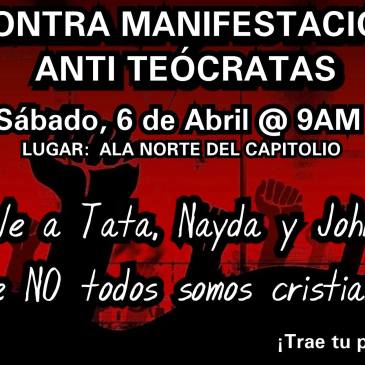 Contra manifestación antitócrata