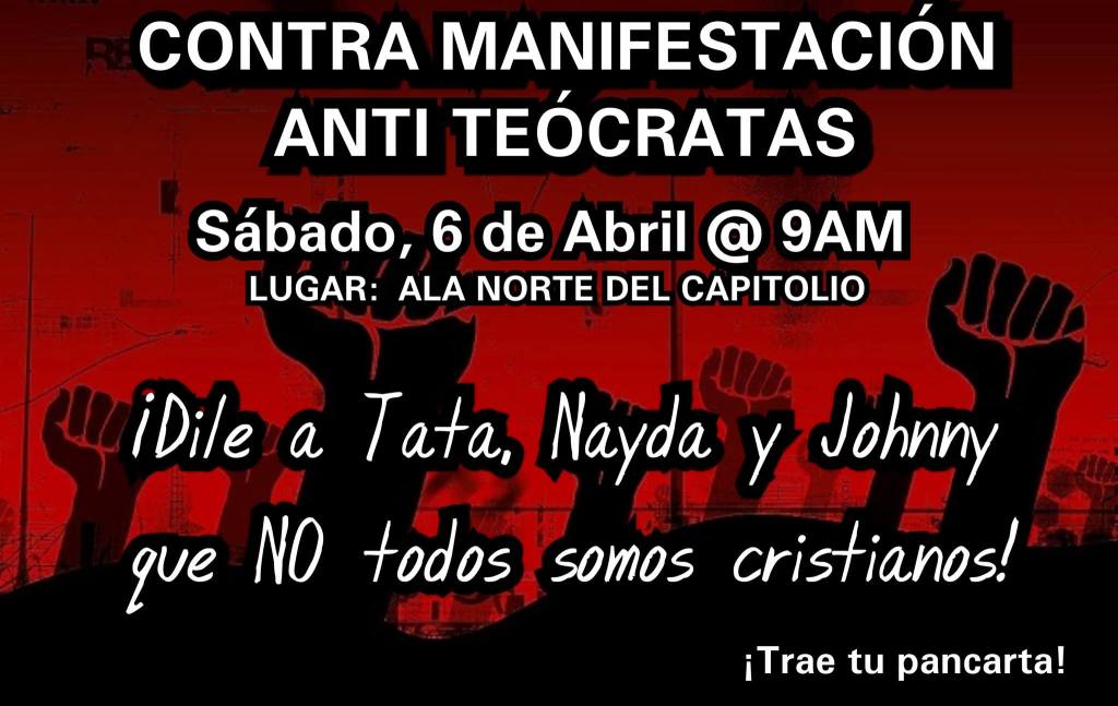Contra manifestación antitócrata