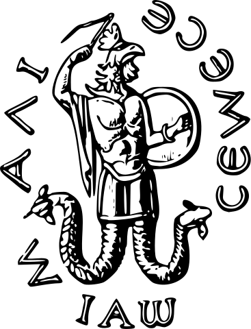 Imagen de la deidad basilideana de Abraxas