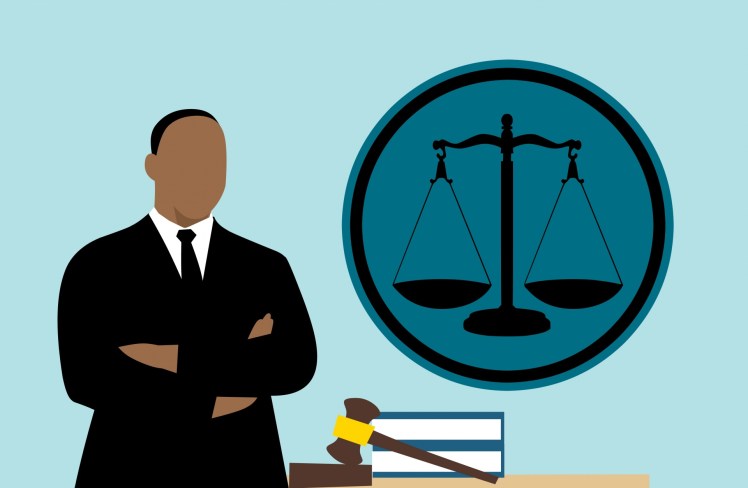 Abogado ante un tribunal
