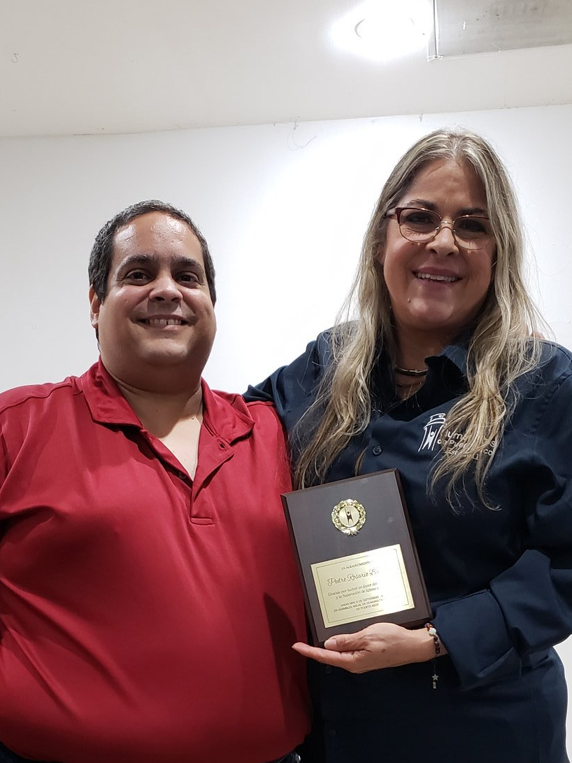 Pedro Rosario Barbosa y Eva Quiñones