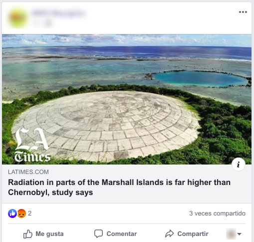 Reportaje del LA Times en Facebook