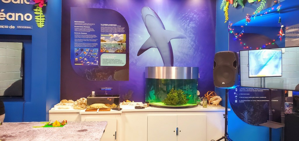 Exposición Oceánica, en el Ecoexploratorio