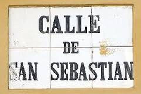 Letrero de la Calle San Sebastián, Viejo San Juan