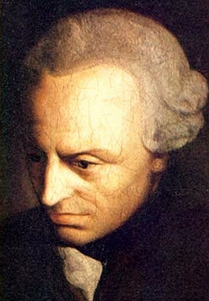 Pintura de Immanuel Kant