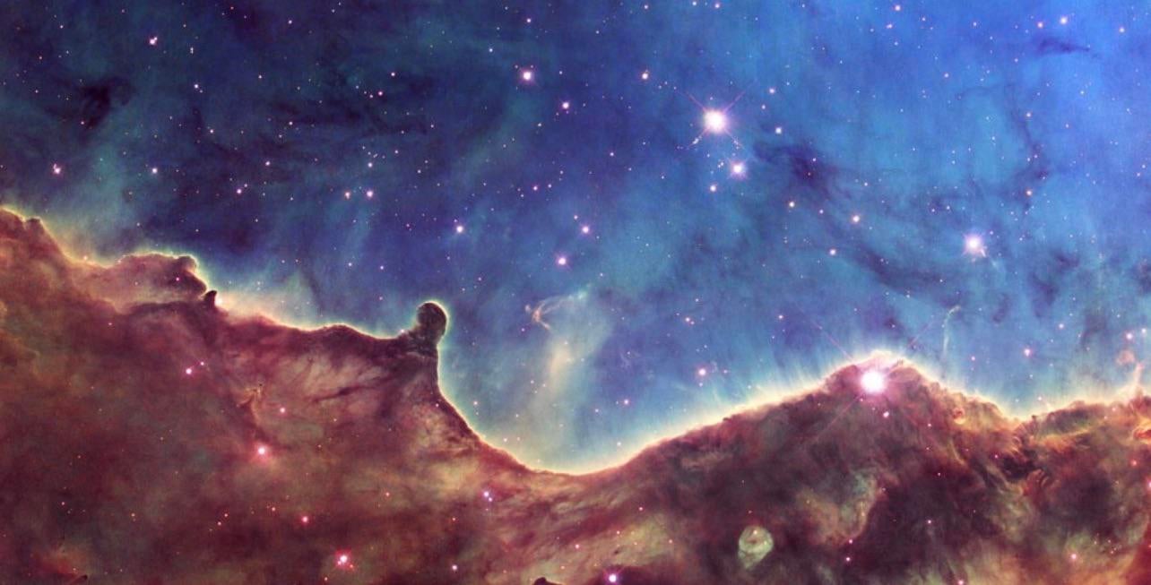 Nebulosa Carina vista por el Hubble