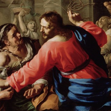 Cristo purificando el Templo