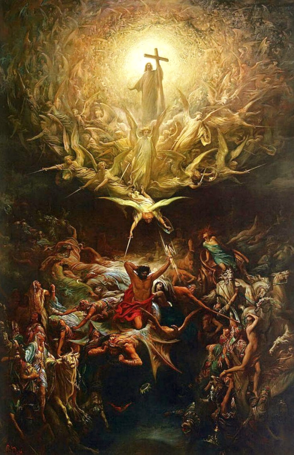 Triunfo del cristianismo sobre el paganismo