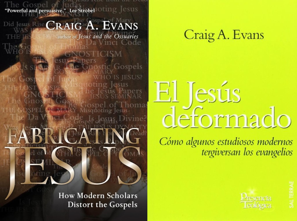 Las portadas del libro de Craig Evans