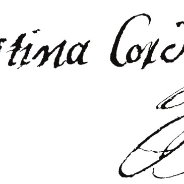 Firma de Celestina Cordero