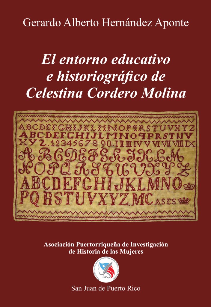 Portada "El entorno educativo e historiográfico de Celestina Cordero Molina"
