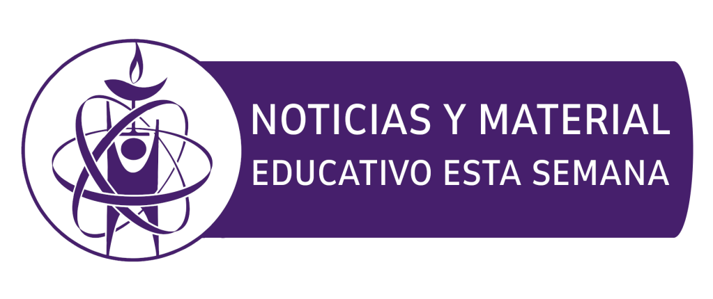 Banner de noticias y material educativo esta semana