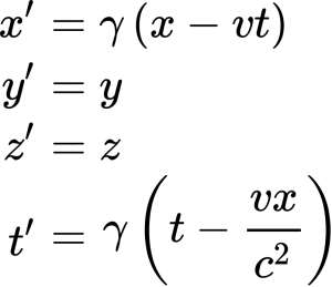 Laas ecuaciones de Lorentz