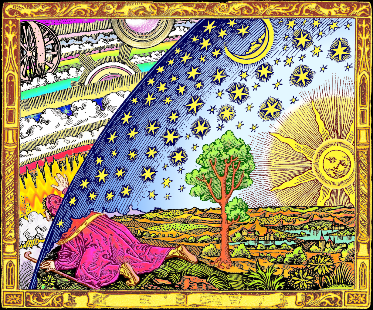 Un grabado Flammarion