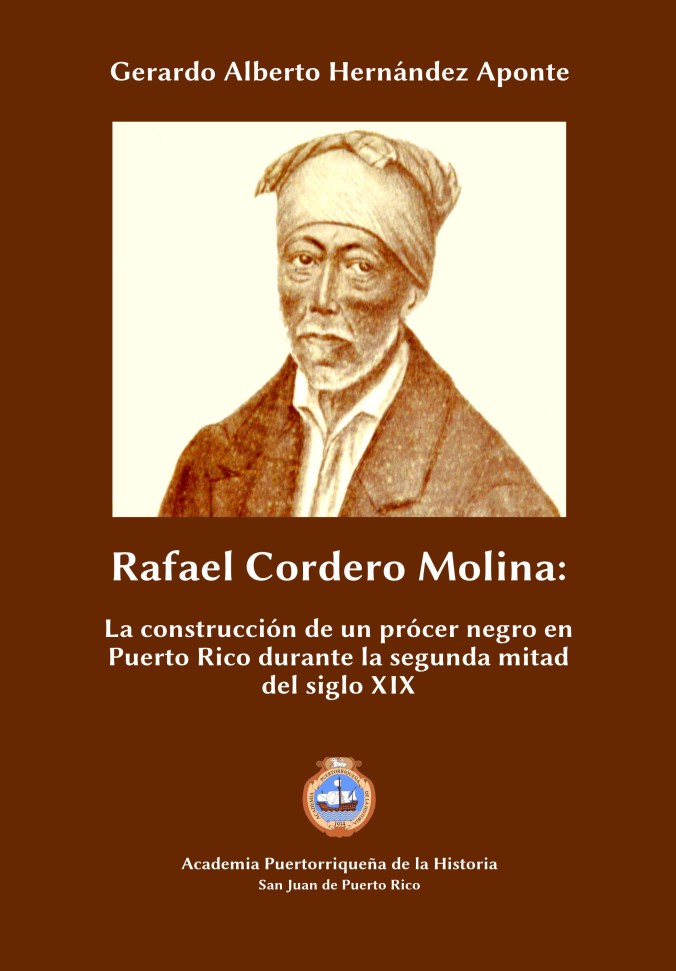 Portada del libro "Rafael Cordero Molina" de Gerardo Alberto Hernández Aponte