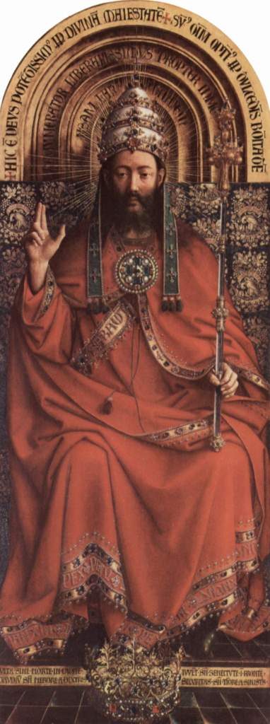 "Dios Todopoderoso" por Jan van Eyck