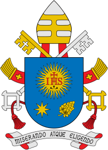 Escudo de armas del papa Francisco I