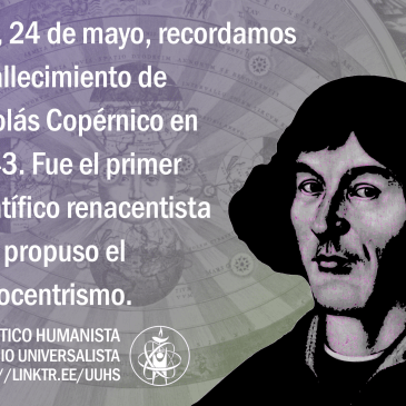 Copérnico, primer proponente renacentista del heliocentrismo.