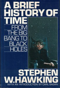 Portada del libro "A Brief History of Time" de Stephen Hawking