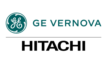 Logo de GE Vernova y Hitachi
