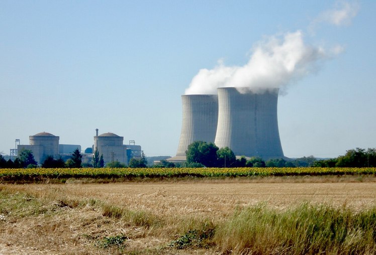Estación Nuclear de Saint-Laurent, Francia.